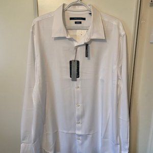 Perry Ellis Men's Bright White dress shirt